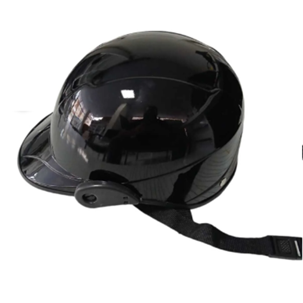 KASK JOKEY BOYALI-fitilli CAMSIZ SİYAH