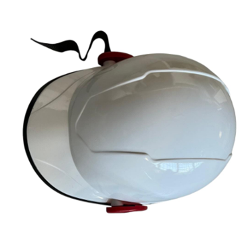 KASK JOKEY BOYALI-fitilli CAMSIZ BEYAZ