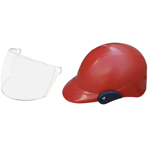 KASK JOKEY fitilsiz CAMLI Kırmızı