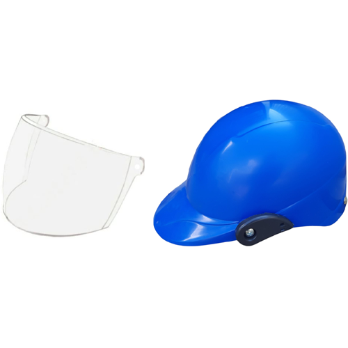KASK JOKEY fitilsiz CAMLI Mavi